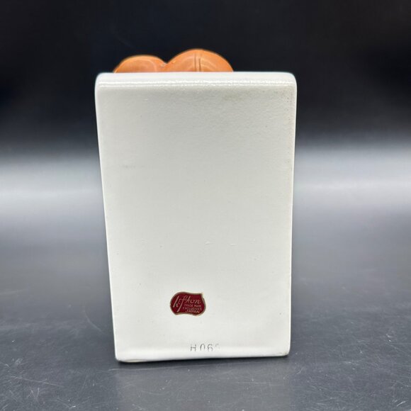 Vintage Bookend Lefton Japan Ceramic Baseball Glove Ball Sports Decor Figurine - Picture 2 of 12